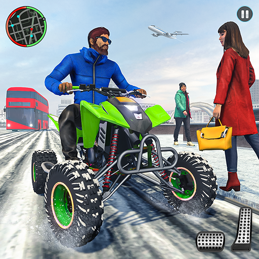 ATV Bike Games Taxi Simulator logo