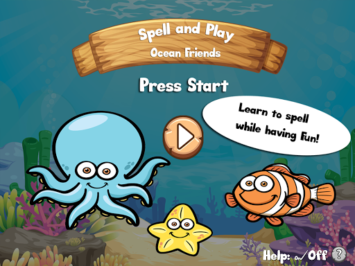 Android application Spell & Play: Fish Friends screenshort