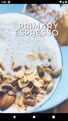 Android application Primary Espresso screenshort