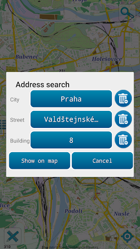 Map of Prague offline Screen 3