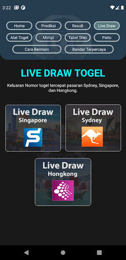 Live Draw Hk Wla Rg 1 Syair Baru