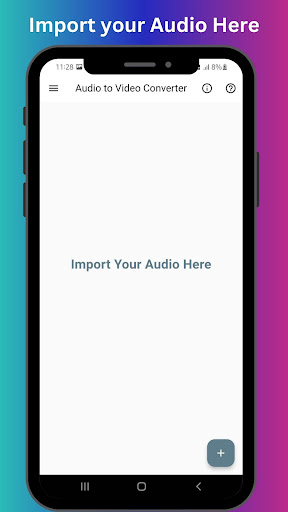 Audio to Video Converter Screenshot 2 - AppWisp.com