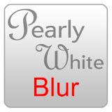 Pearly White Blur ADW icon
