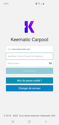 Keematic Carpool Screen 2