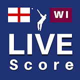ENG vs WI Live Cricket Score icon