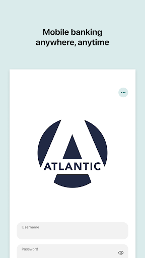 Android application Atlantic Mobile Banking screenshort