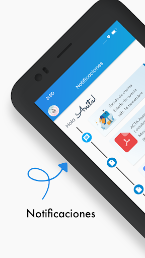 Android application HAC Ingresos screenshort