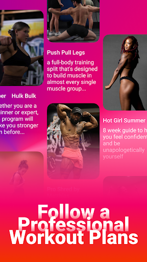 GOAT: Workout Plans Screen 2