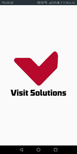 Android application Visit Solutions screenshort