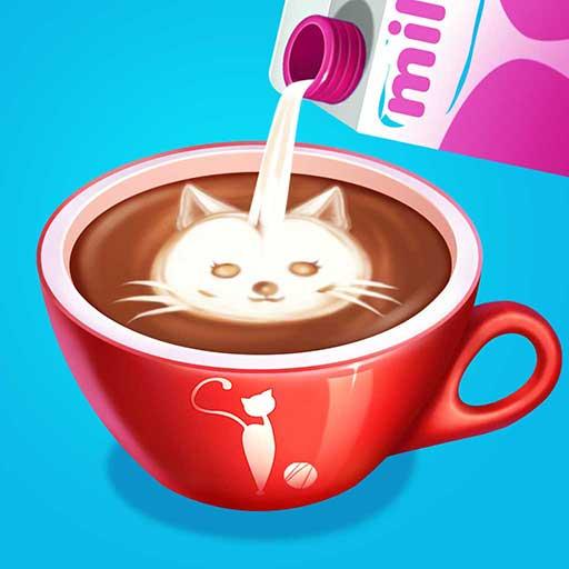 Kitty Café: Make Yummy Coffee logo