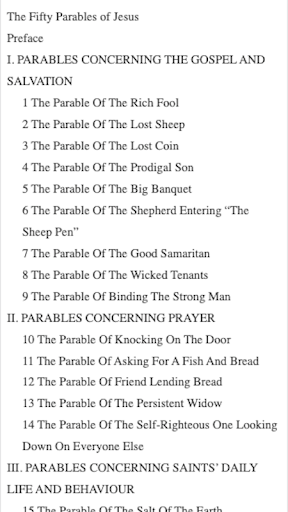 The Fifty Parables of Jesus Screen 2