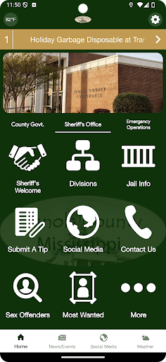 Panola County Mississippi Screen 2