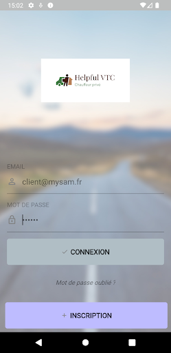 Android application HELPFUL VTC screenshort