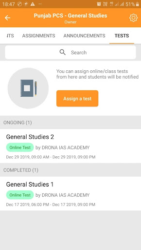 DRONA IAS ACADEMY Screen 2