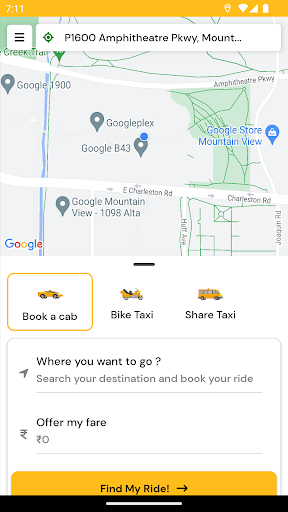 Taxi Dako - Kolkata Taxi App Screen 2