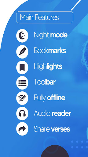 Android application Holy Bible screenshort