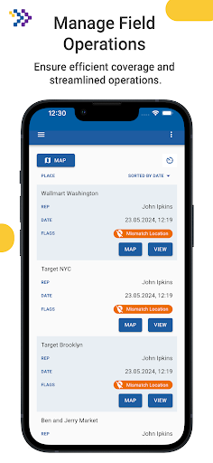 Android application Movemar Hub screenshort