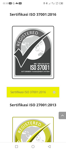Jasa Buat Sertifikat ISO Screen 3
