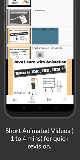 Learn Java Programming Screen 2