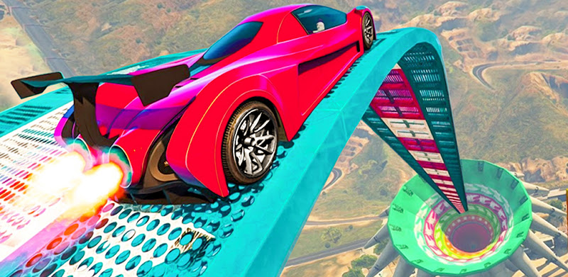 Car Stunt Driving Game : New Extreme Mega Ramp