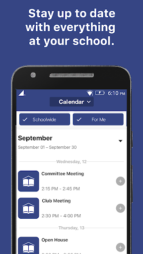 Android application Trinity Collegiate School screenshort