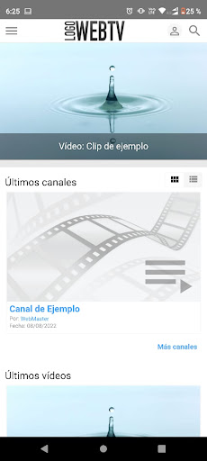 Android application TV DIARIO screenshort