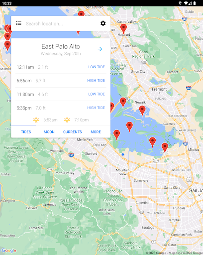 Screenshot of My Tide Times Pro