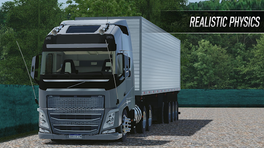 Map Truck – Mobile Truck Games with Realistic Forest and Roads Apk 2025 poster
