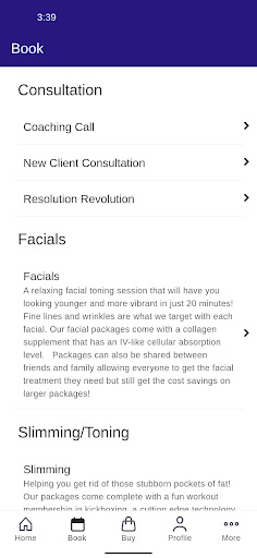 Vibes Esthetics Screen 2