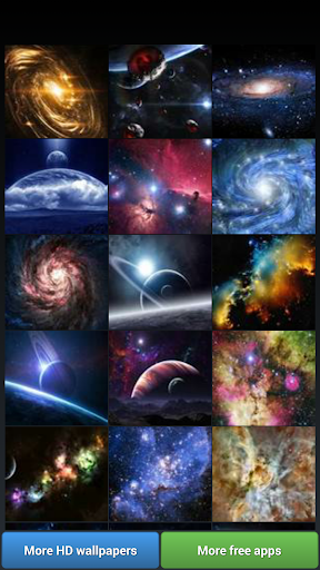 Galaxy Universe HD Wallpapers Screen 2