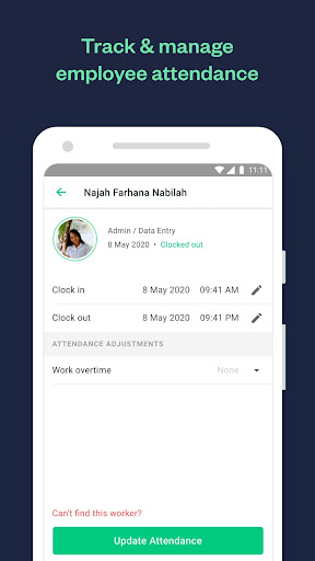 Workmate Business Screen 3