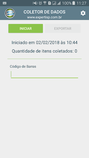 Android application Coletor Expert screenshort