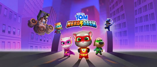 Talking Tom Hero Dash Mod APK 4.3.2.4975 (Unlimited money and gems)