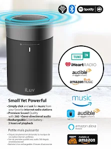 Iluv wireless speaker with amazon alexa sales