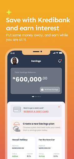 Kredi Bank: Loans and Savings Screen 3