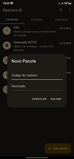 Rastreia Aí (Correios) Screen 3