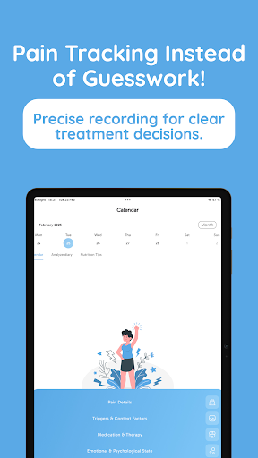 Screenshot of PainLog - Pain Diary & Tracker