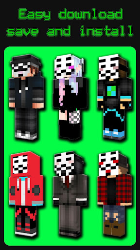 Hacker Skins for Minecraft PE Screen 2