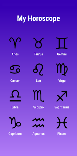 MyHoroscope Screen 2
