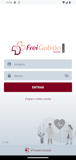 Android application Frei Galvão Saúde screenshort