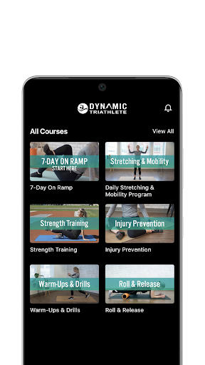 Android application Dynamic Triathlete screenshort