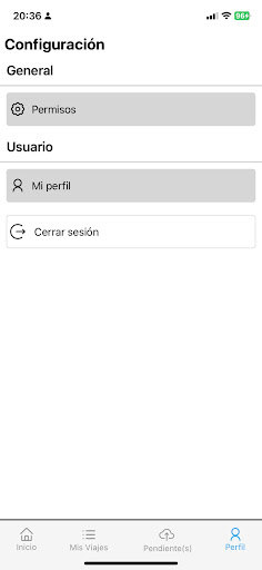 Gestión de pedidos Screen 3