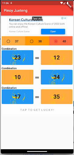 Pinoy Jueteng Screen 3