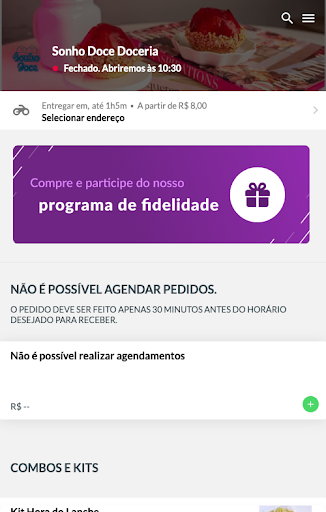 Sonho Doce Doceria Screen 3