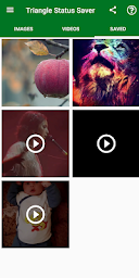 Triangle Status Saver & Downloader for  WhatsApp™