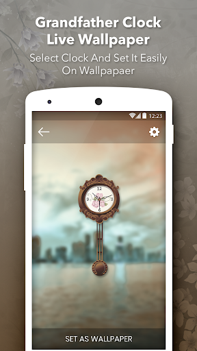 Grandfather Clock Live Wallpap Screen 3