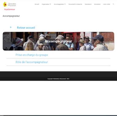 Android application voyagemouv screenshort