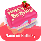 Name on Birthday Cake icon