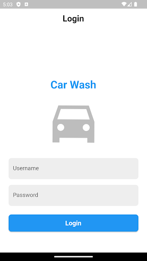 Android application TunaiCarWash screenshort