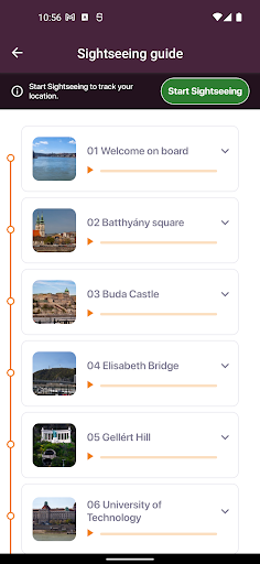 Purpleliner Travel Guide Screen 2